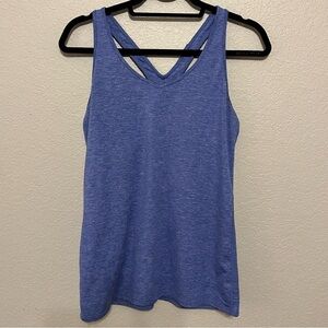 Patagonia Racerback Athletic Blue & Lavender Women's Tank Top Size Medium